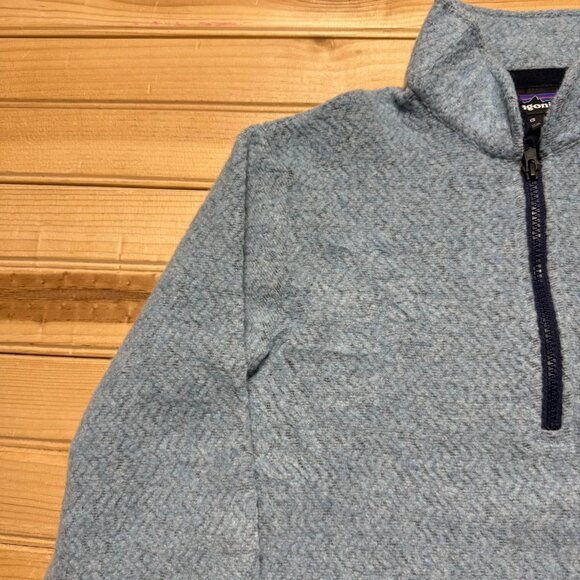 Patagonia Woolyester Sweater 1/2 Zip Mock Neck Fleece Pullover Jacket - XS - Picture 3 of 13